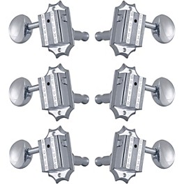 GROVER Deluxe 136 Series Tuning Machines Nickel 3+3 GROVER Deluxe 136 Series Tuning Machines Chrome 3+3