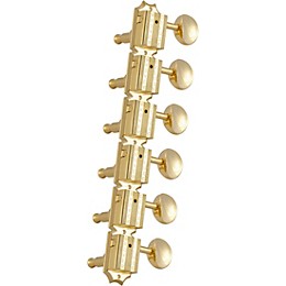 GROVER Deluxe 136 Series Tuning Machines Gold 6-in-line