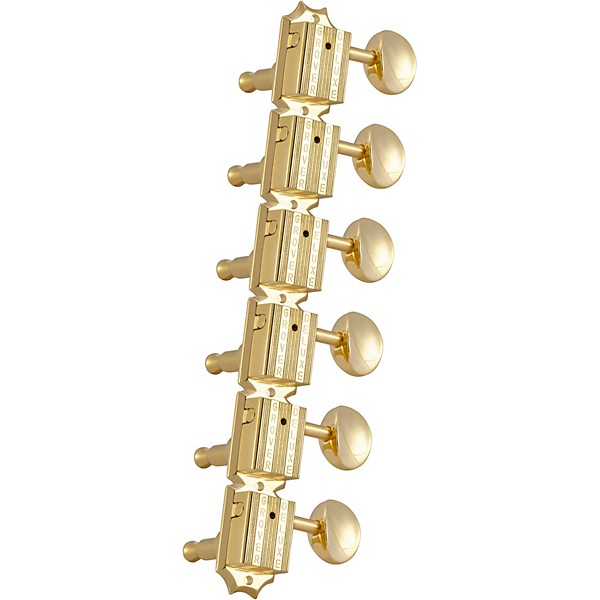 GROVER Deluxe 136 Series Tuning Machines Gold 6-in-line