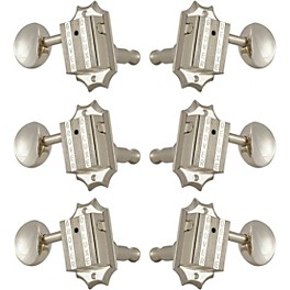 GROVER Deluxe 136 Series Tuning Machines Nickel 3+3 GROVER Deluxe 136 Series Tuning Machines Nickel 3+3