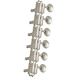 GROVER Deluxe 136 Series Tuning Machines Nickel 3+3 GROVER Deluxe 136 Series Tuning Machines Nickel 6-in-line