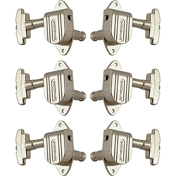 GROVER Full-Size Imperial 151 Series Tuning Machines Nickel