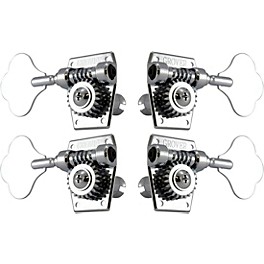 GROVER Vintage Bass 142 Series Tuning Machines Chrome 4-in-line GROVER Vintage Bass 142 Series Tuning Machines Chrome 2+2