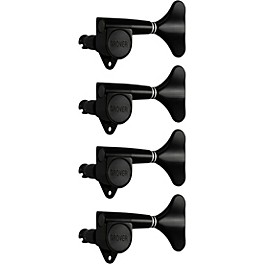 GROVER Mini Bass 144 Series Tuning Machines Nickel 4-in... GROVER Mini Bass 144 Series Tuning Machines Black Chrome 4-in-line