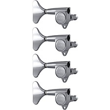 ベース FENDER Bass Tuning Machines Chrome Fender Deluxe Fluted-Shaft Bass Tuning Machines - Best Bass Gear