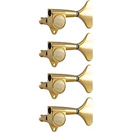 GROVER Mini Bass 144 Series Tuning Machines Gold 4-in-line