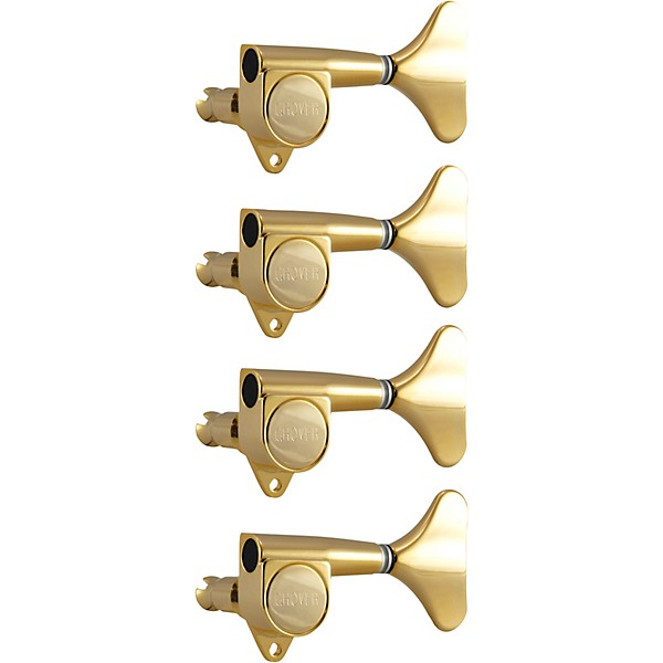 GROVER Mini Bass 144 Series Tuning Machines Gold 4-in-line