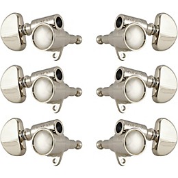 GROVER Original Milk Bottle Style Rotomatics 102V Series Standard Button Tuning Machines Nickel