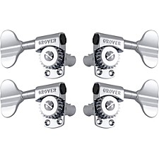 Fender Deluxe Fluted-Shaft Bass Tuning Machines Chrome