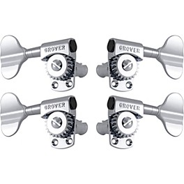 GROVER Titan Electric Bass 145 Series Tuning Machines Nic... GROVER Titan Electric Bass 145 Series Tuning Machines Chrome 2+2