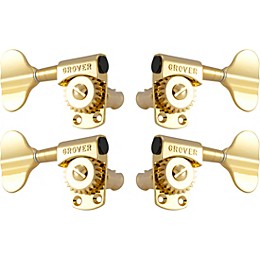 GROVER Titan Electric Bass 145 Series Tuning Machines Gold 2+2