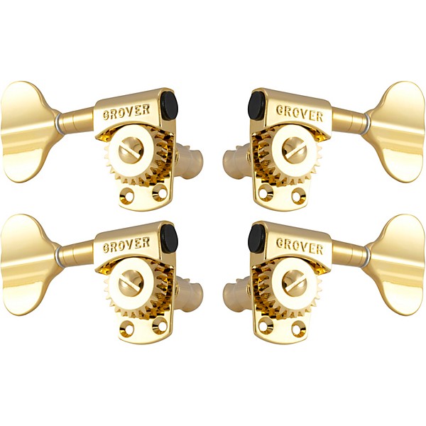 GROVER Titan Electric Bass 145 Series Tuning Machines Gold 2+2