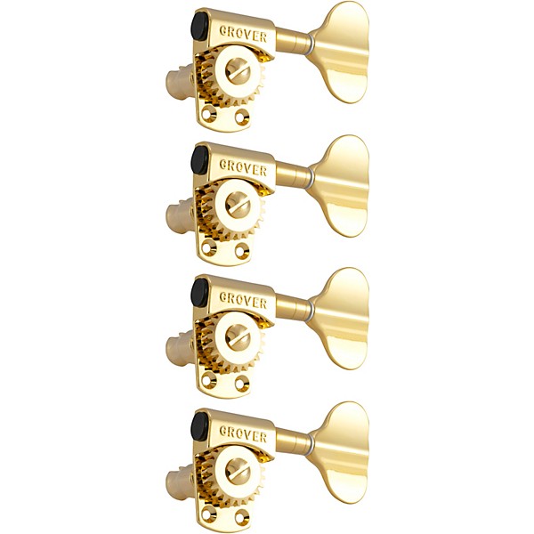 GROVER Titan Electric Bass 145 Series Tuning Machines Gold 4-in-line