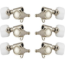 GROVER Original Milk Bottle... GROVER Original Milk Bottle Style Rotomatics 103 Series Pearloid Button Tuning Machines Nickel