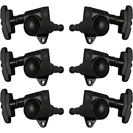 GROVER Super Rotomatics 109 Series Tuning Machines Black C... GROVER Super Rotomatics 109 Series Tuning Machines Black Chrome