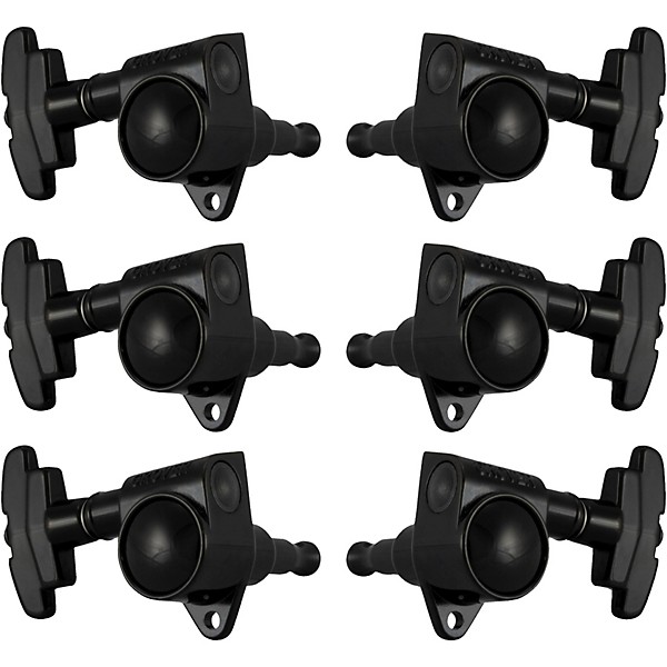 GROVER Super Rotomatics 109 Series Tuning Machines Black Chrome