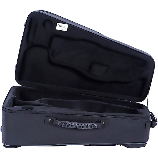 Bam New Trekking Single Trumpet Case Black Carbon