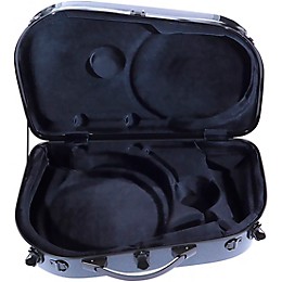 Bam Hightech Series Adjustable French Horn Case Black Carbon