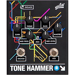 Aguilar Tone Hammer LTD Subway Preamp DI Bass Pedal Black