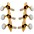 GROVER Deluxe Classic 306 Series Tuning Machines Chrome GROVER Deluxe Classic 306 Series Tuning Machines Gold