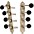 GROVER Professional Mandolin F Style 4... GROVER Professional Mandolin F Style 409 Series Black Button Tuning Machines Nickel