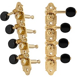 GROVER Professional Mandolin F Style 409... GROVER Professional Mandolin F Style 409 Series Black Button Tuning Machines Gold