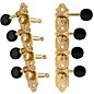 GROVER Professional Mandolin F Style 409 Series Black Button Tuning Machines Gold thumbnail