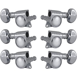 GROVER Mid-Size Rotomatics 305 Series Tuning Machines Chrome 3+3