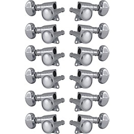 GROVER Mid-Size Rotomatics 305 Series Tuning Machines Chr... GROVER Mid-Size Rotomatics 305 Series Tuning Machines Chrome 6+6