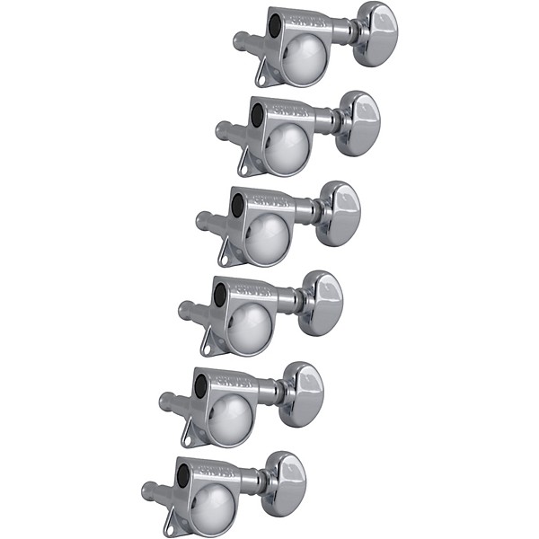 GROVER Mid-Size Rotomatics 305 Series Tuning Machines Chrome 6-in-line