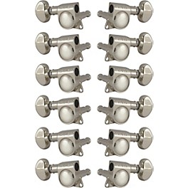 GROVER Mid-Size Rotomatics 305 Series Tuning Machines Chr... GROVER Mid-Size Rotomatics 305 Series Tuning Machines Nickel 6+6