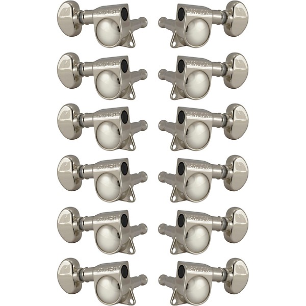 GROVER Mid-Size Rotomatics 305 Series Tuning Machines Nickel 6+6