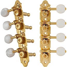 GROVER Professional Mandolin A Style 409 Series Pearloid Button Tuning Machines Gold