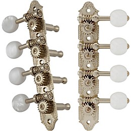 GROVER Professional Mandolin A Style 409 Series Pearloid Button Tuning Machines Nickel