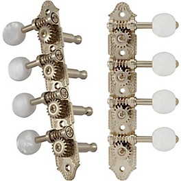 GROVER Professional Mandolin A Styl... GROVER Professional Mandolin A Style 409 Series Pearloid Button Tuning Machines Nickel