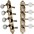 GROVER Professional Mandolin A Styl... GROVER Professional Mandolin A Style 409 Series Pearloid Button Tuning Machines Nickel