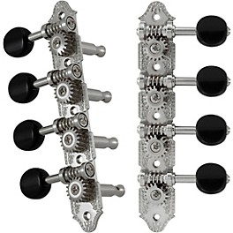 GROVER Professional Mandolin A Style 4... GROVER Professional Mandolin A Style 409 Series Black Button Tuning Machines Chrome