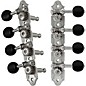 GROVER Professional Mandolin A Style 409 Series Black Button Tuning Machines Chrome thumbnail