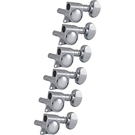 GROVER Mid-Size Locking Rotomatics 406 Seri... GROVER Mid-Size Locking Rotomatics 406 Series Tuning Machines Chrome 6-in-line