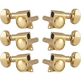 GROVER Mid-Size Locking Rotomatics 406 Series Tunin... GROVER Mid-Size Locking Rotomatics 406 Series Tuning Machines Gold 3+3