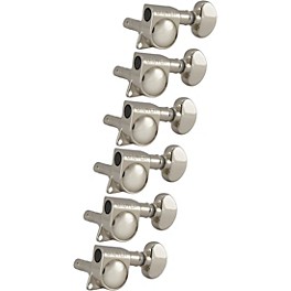 GROVER Mid-Size Locking Rotomatics 406 Seri... GROVER Mid-Size Locking Rotomatics 406 Series Tuning Machines Nickel 6-in-line