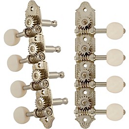 GROVER Professional Mandolin V... GROVER Professional Mandolin Vintage A Style 409 Series White Button Tuning Machines Nickel