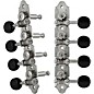 GROVER Professional Mandolin Vintage A Style 409 Series Black Button Tuning Machines Chrome thumbnail