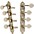 GROVER Professional Mandolin F Style 4... GROVER Professional Mandolin F Style 409 Series White Button Tuning Machines Nickel