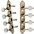 GROVER Professional Mandoli... GROVER Professional Mandolin Vintage A Style 409 Series Pearloid Button Tuning Machines Nickel