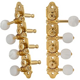 GROVER Professional Mandolin ... GROVER Professional Mandolin Vintage F Style 409 Series Pearloid Button Tuning Machines Gold