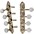 GROVER Professional Mandoli... GROVER Professional Mandolin Vintage F Style 409 Series Pearloid Button Tuning Machines Nickel