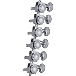 GROVER Mini Roto-Grip Locking Rotomatics 505Fv Series Tuning Machines Chrome