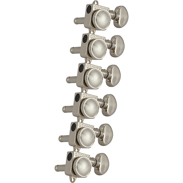 GROVER Mini Roto-Grip Locking Rotomatics 505Fv Series Tuning Machines Nickel