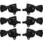 GROVER Roto-Grip Locking Rotomatics 502 Series Keystone Button Tuning Machines Black Chrome thumbnail